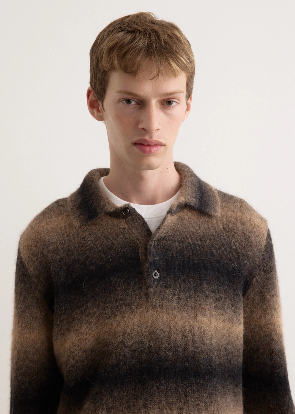 Alfie Long Sleeve Polo Cardigan
