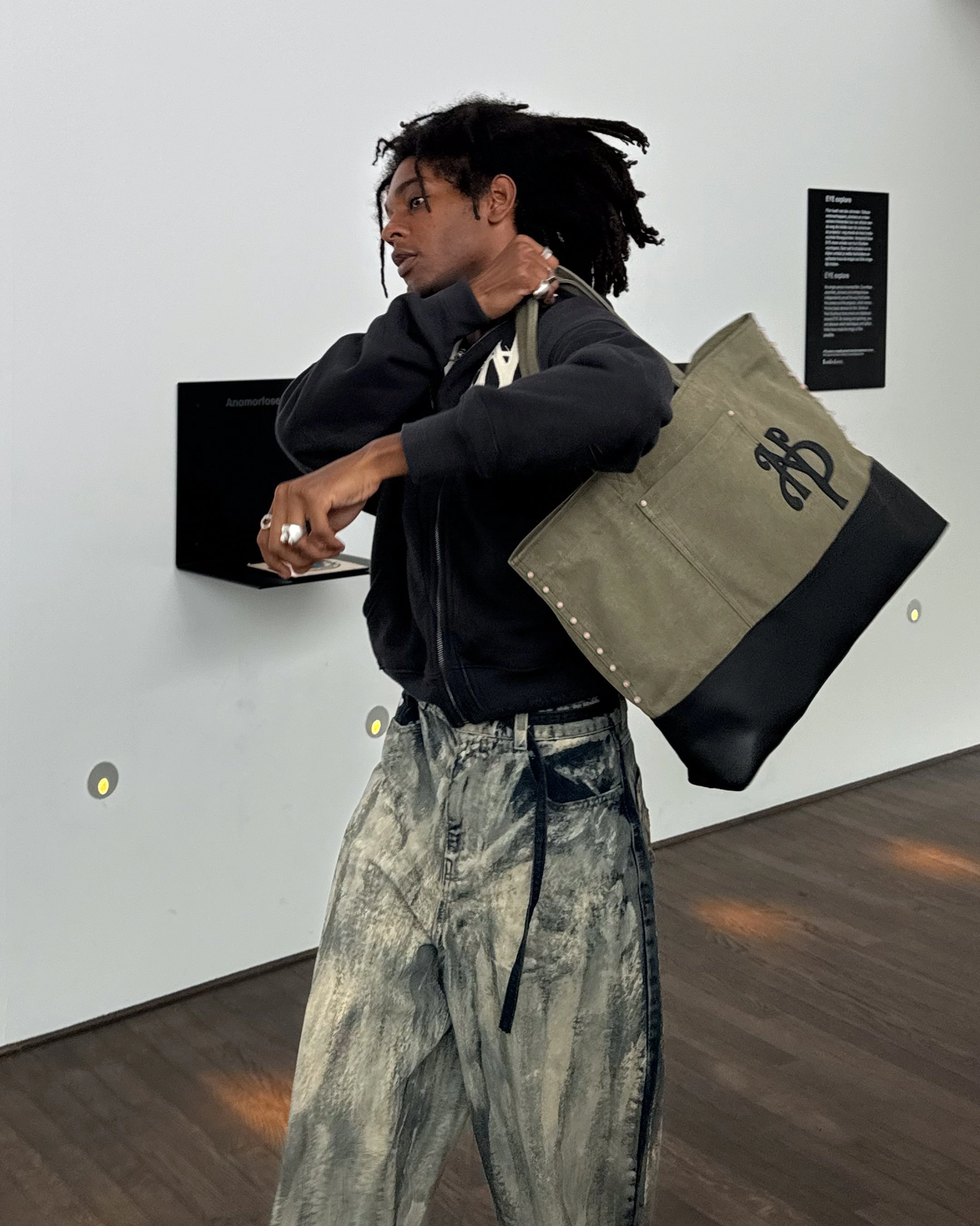 Allday Shopper Bag Olive