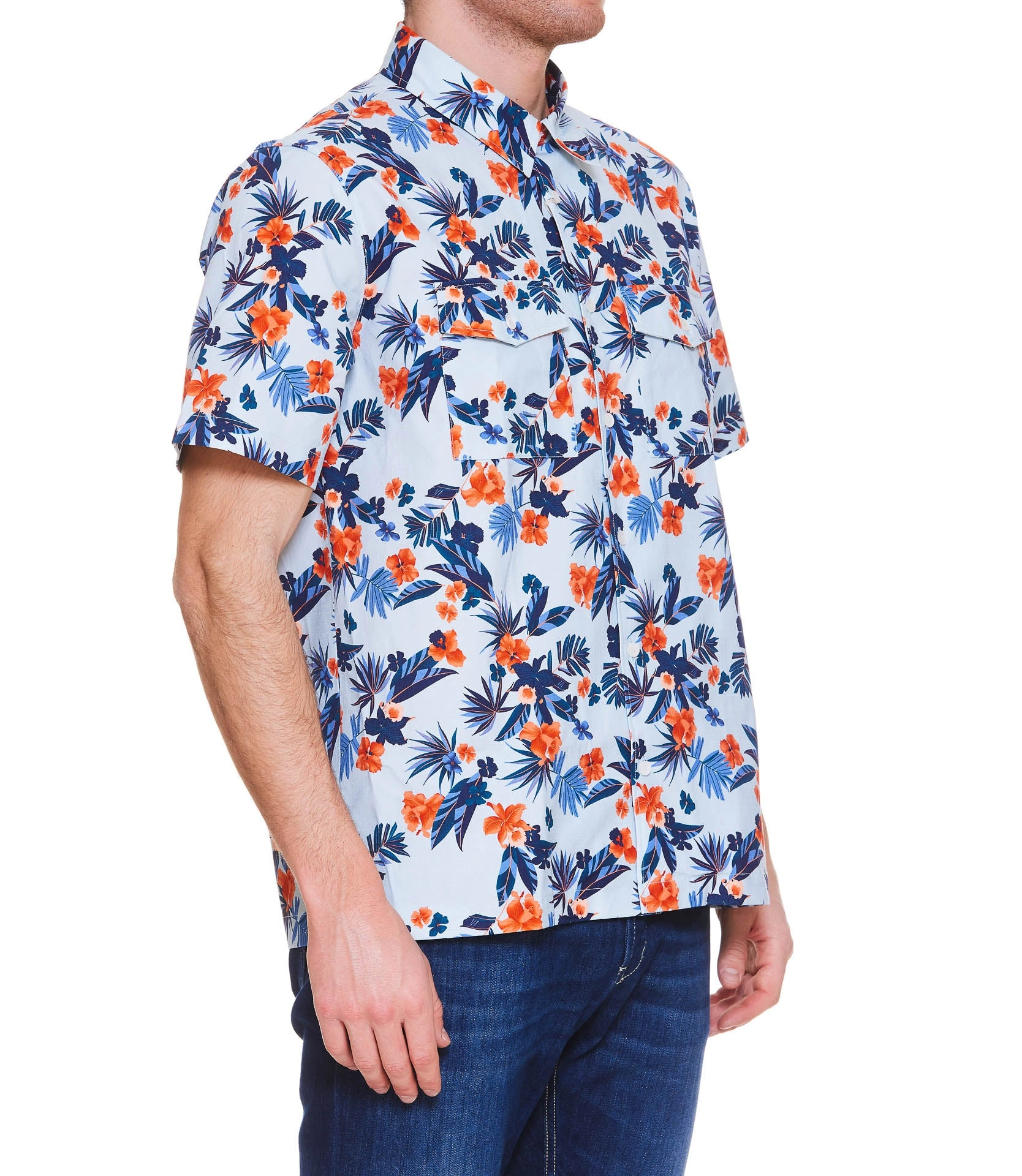 A.P.C. All-Over Graphic Printed Shirt