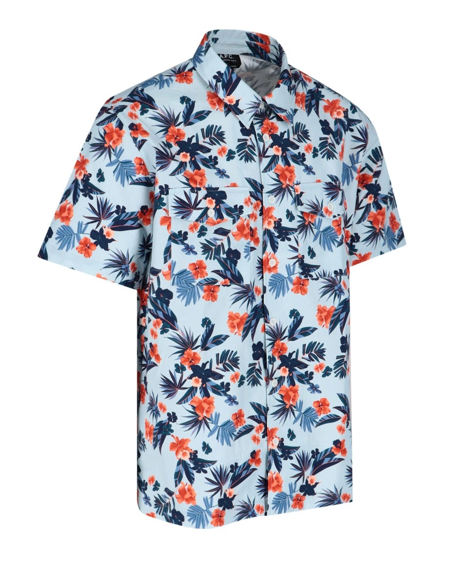 A.P.C. All-Over Graphic Printed Shirt