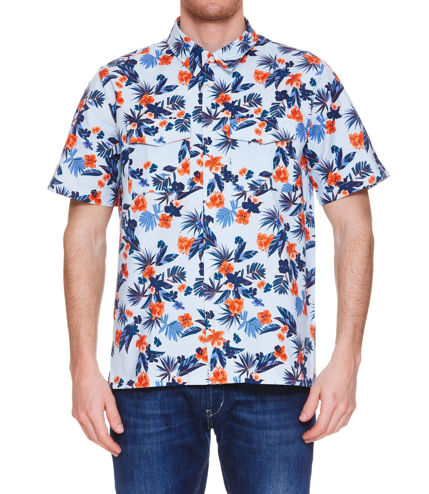 A.P.C. All-Over Graphic Printed Shirt