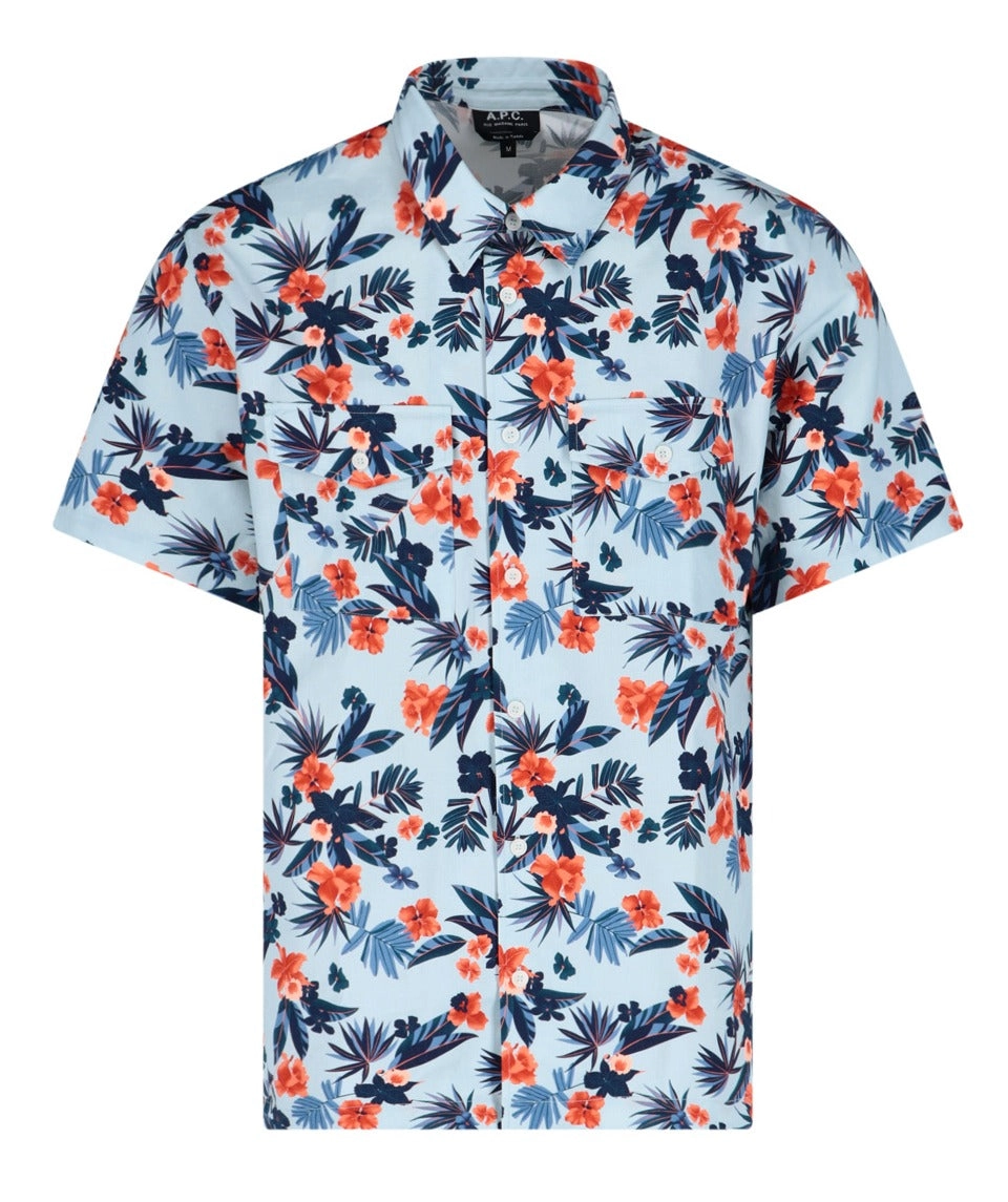 A.P.C. All-Over Graphic Printed Shirt