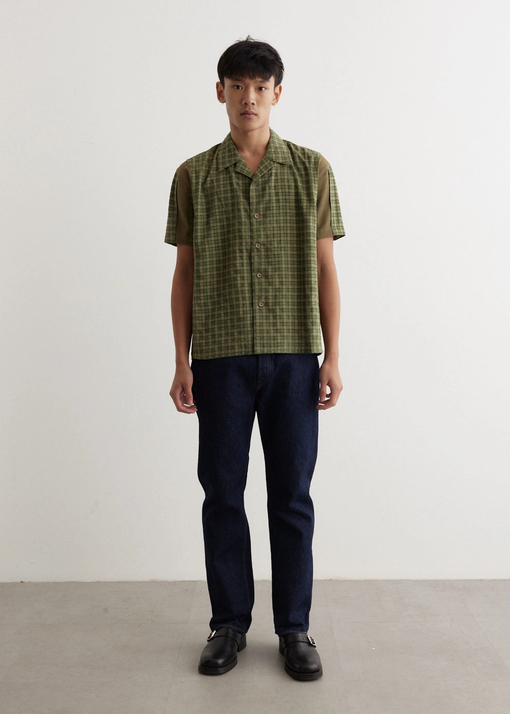 Aprol Check Panel Shirt