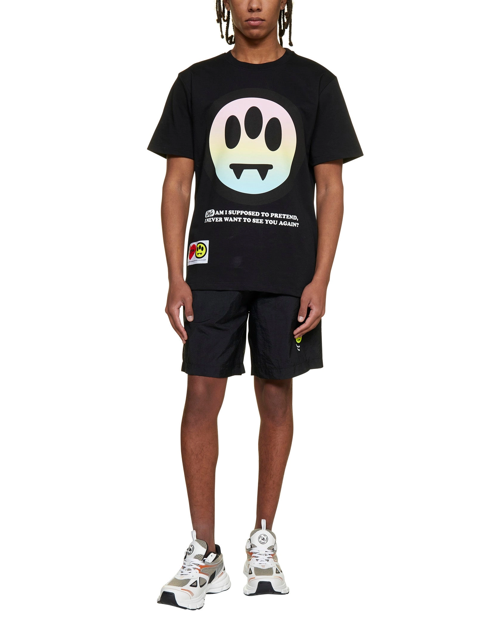 Barrow Graphic Printed Crewneck T-Shirt