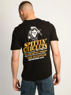 BARSTOOL SPORTS SPITTIN CHICLETS PUCK T-SHIRT