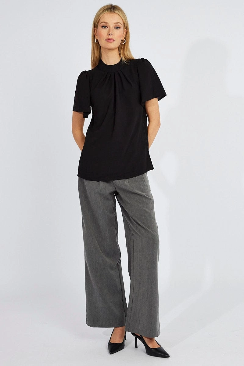 Black Top Short Sleeve