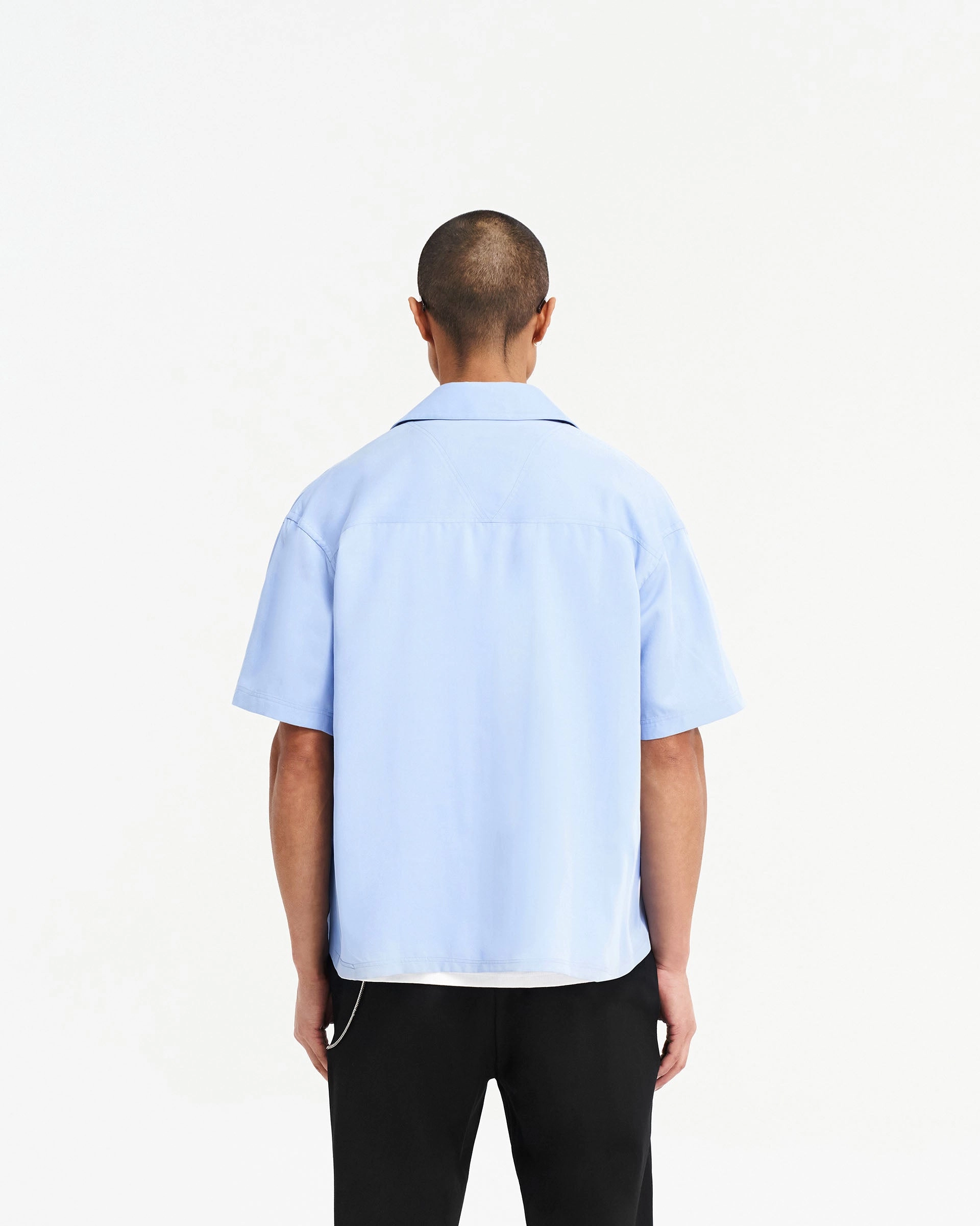 Bowling Shirt - Vista Blue