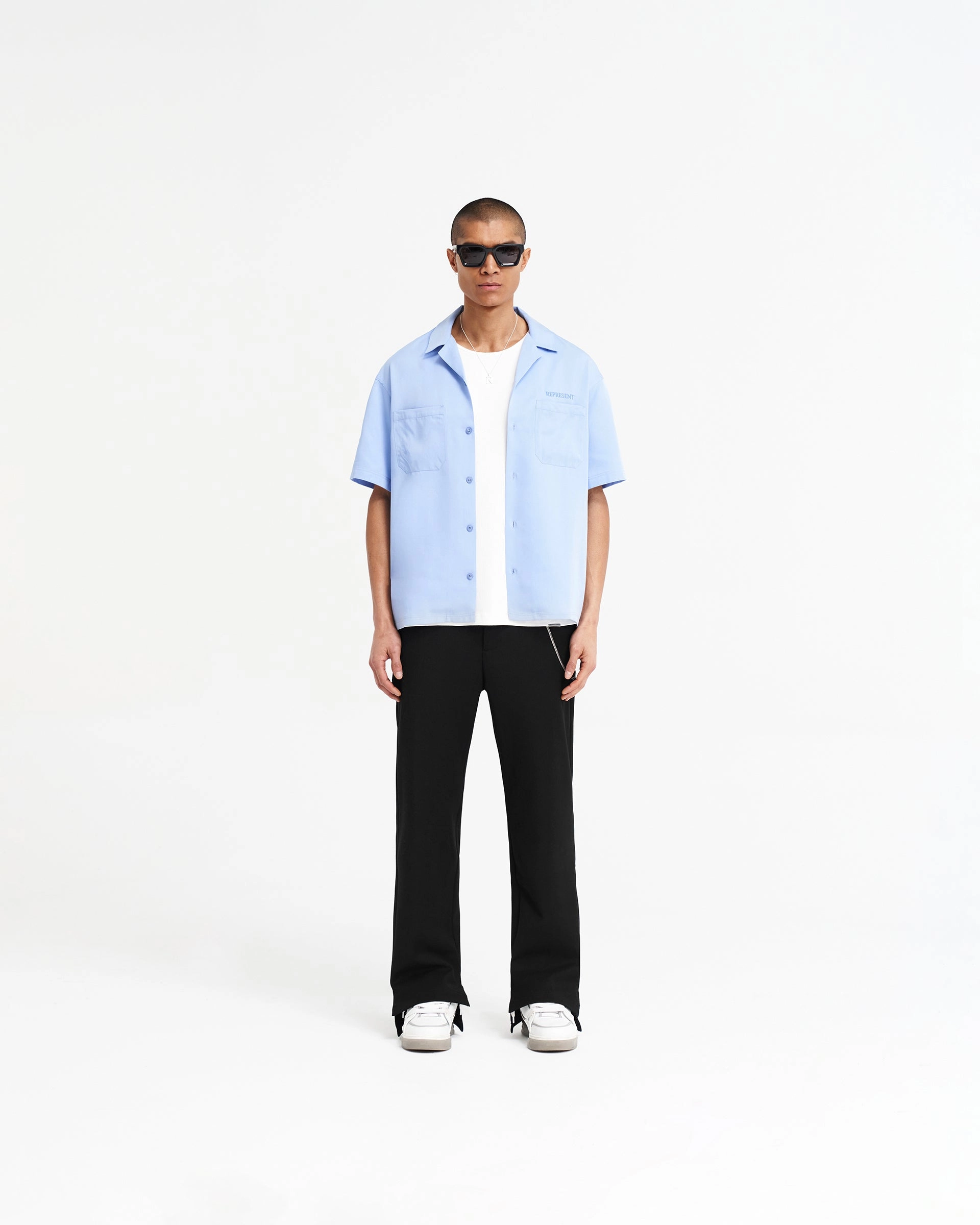 Bowling Shirt - Vista Blue