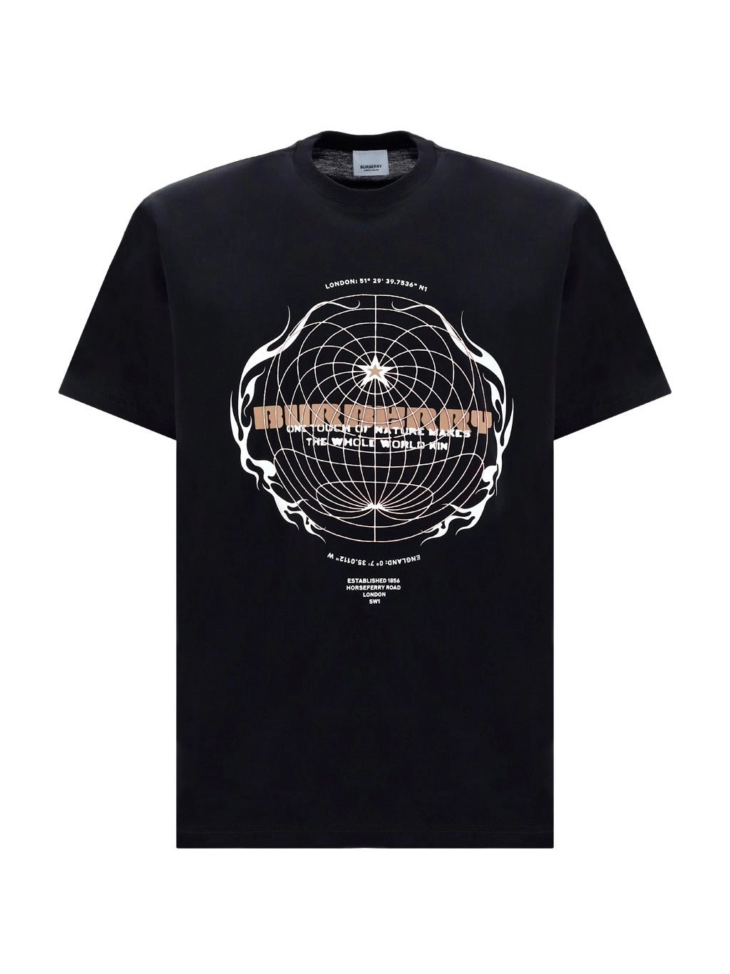 Burberry Graphic Printed Crewneck T-Shirt