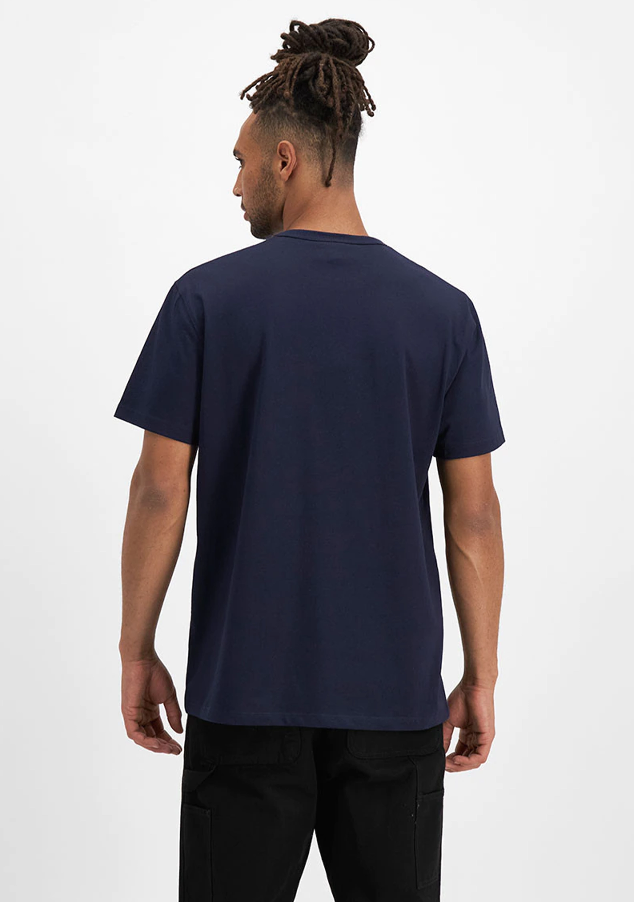 Champion Men's Foil Logo Tee Navy