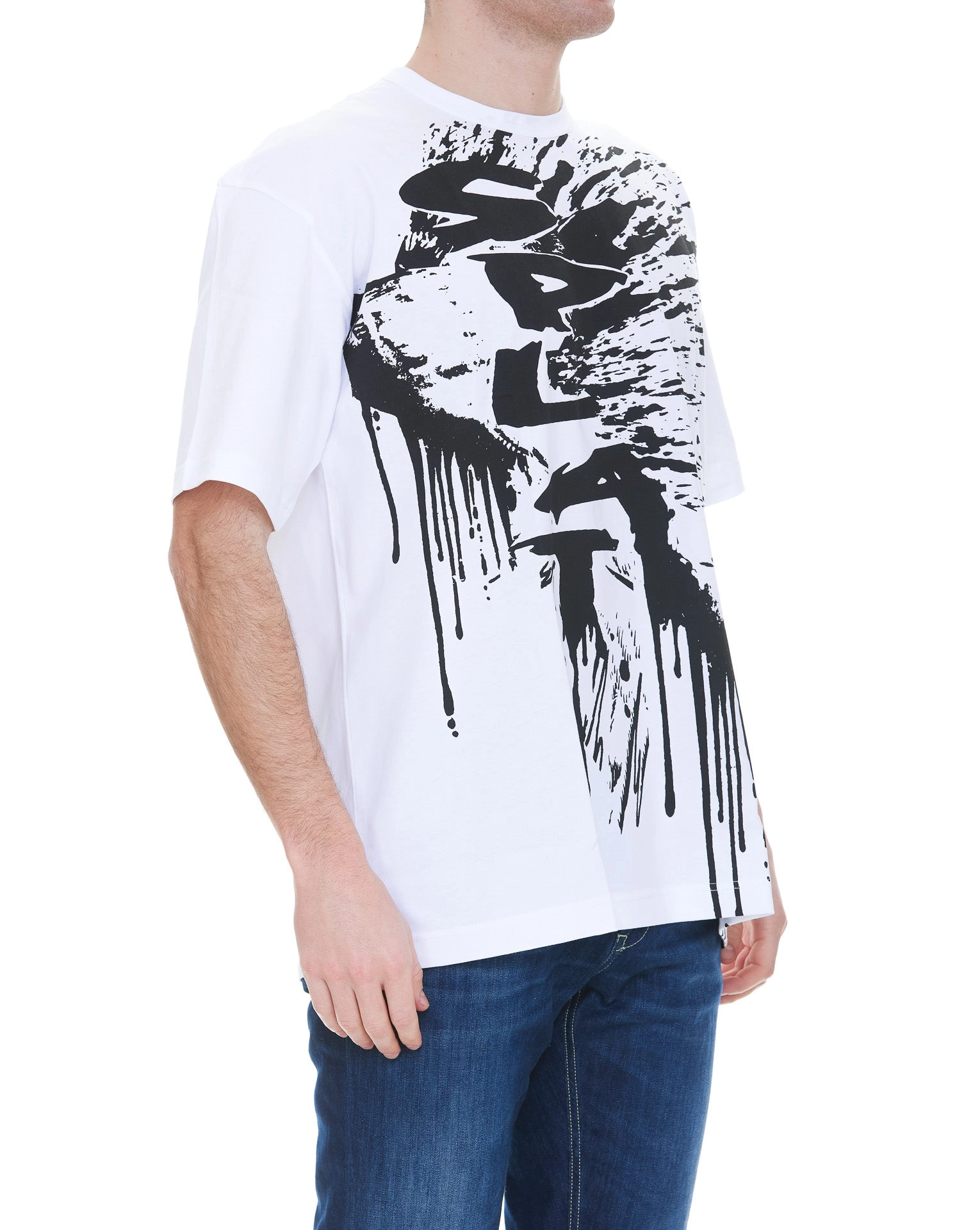 Comme des Garçons Shirt Graphic Printed Crewneck T-Shirt