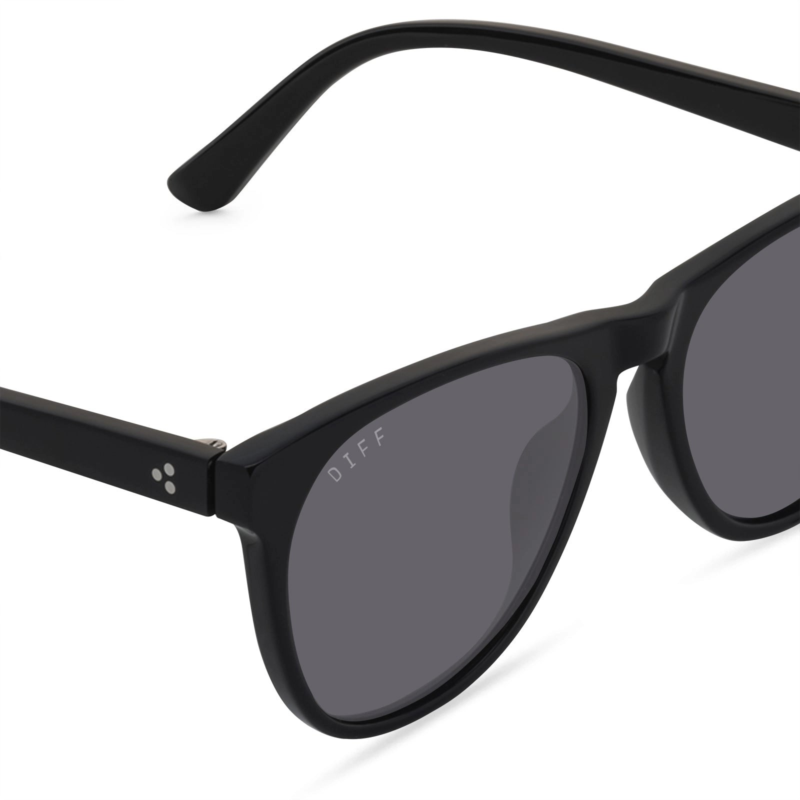 DARREN - BLACK   GREY POLARIZED SUNGLASSES