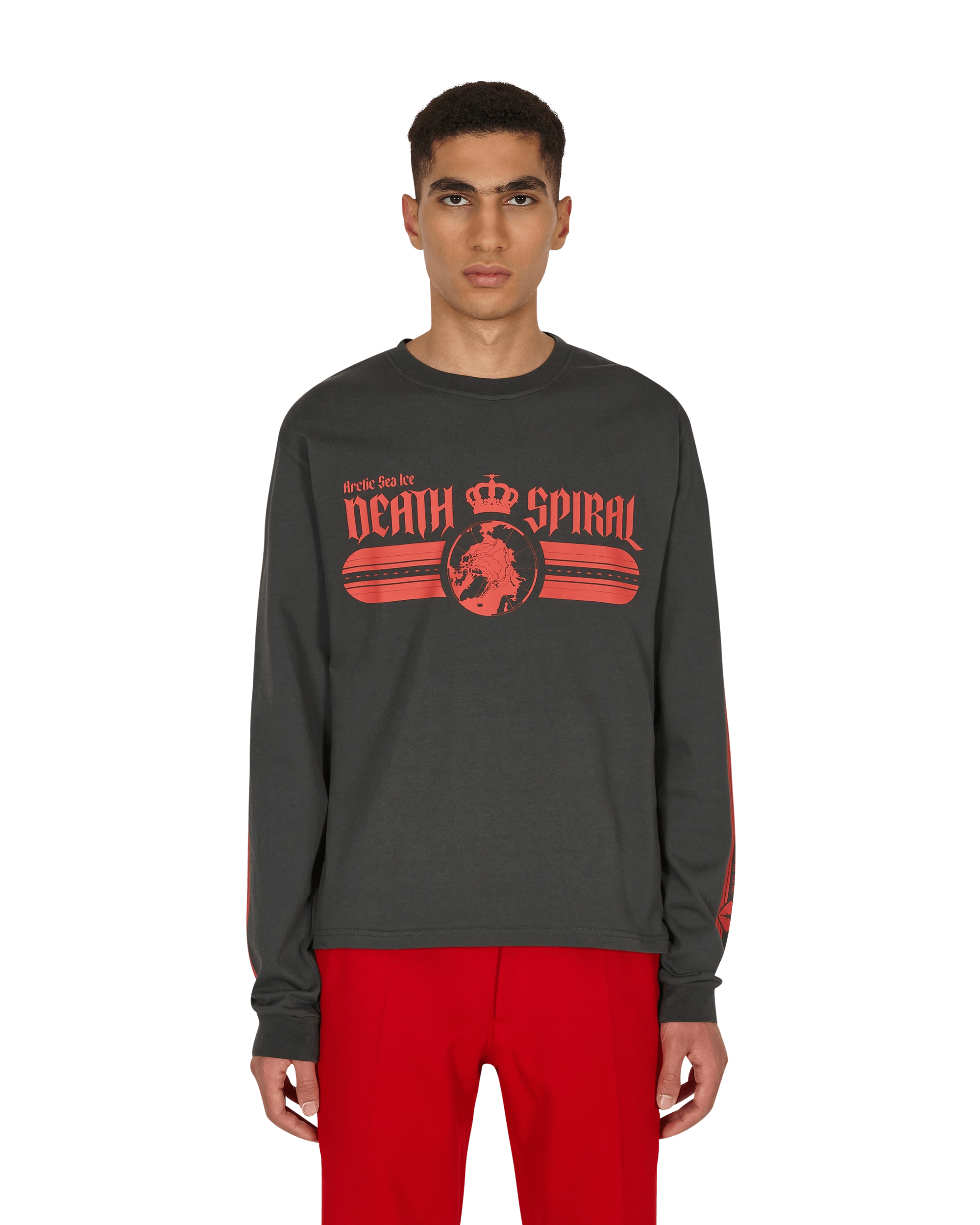 Death Spiral Longsleeve T-Shirt Black