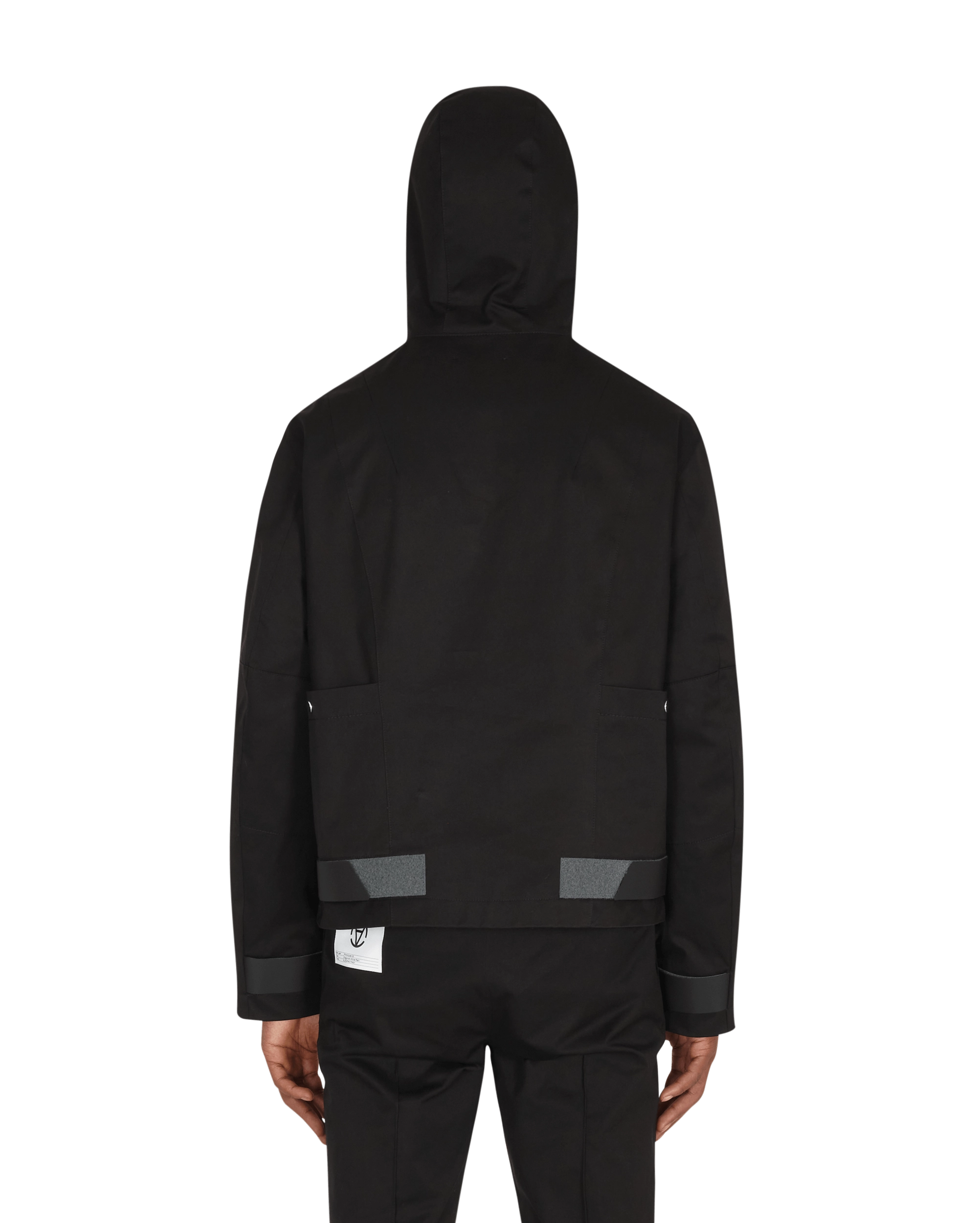 Diagonal Yuma Anorak Black