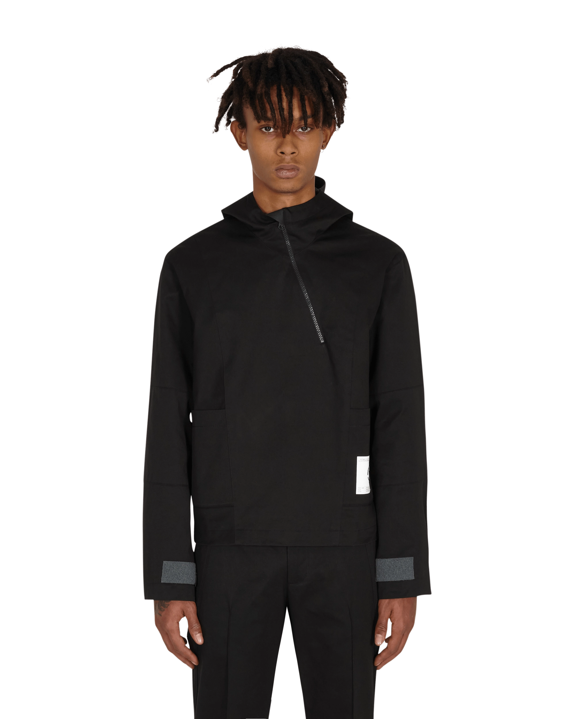 Diagonal Yuma Anorak Black