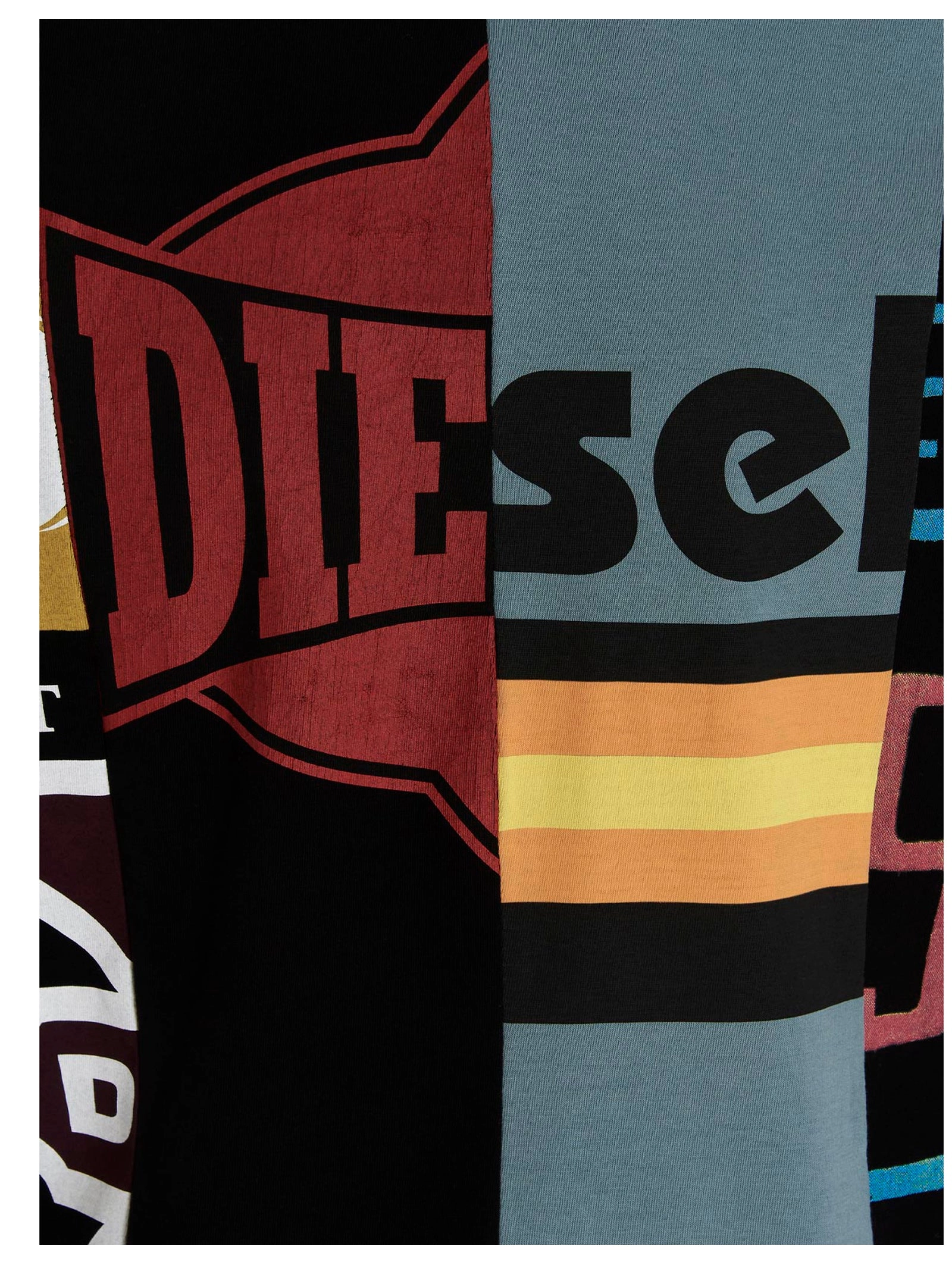 Diesel T-Diegie Graphic Printed Crewneck T-Shirt