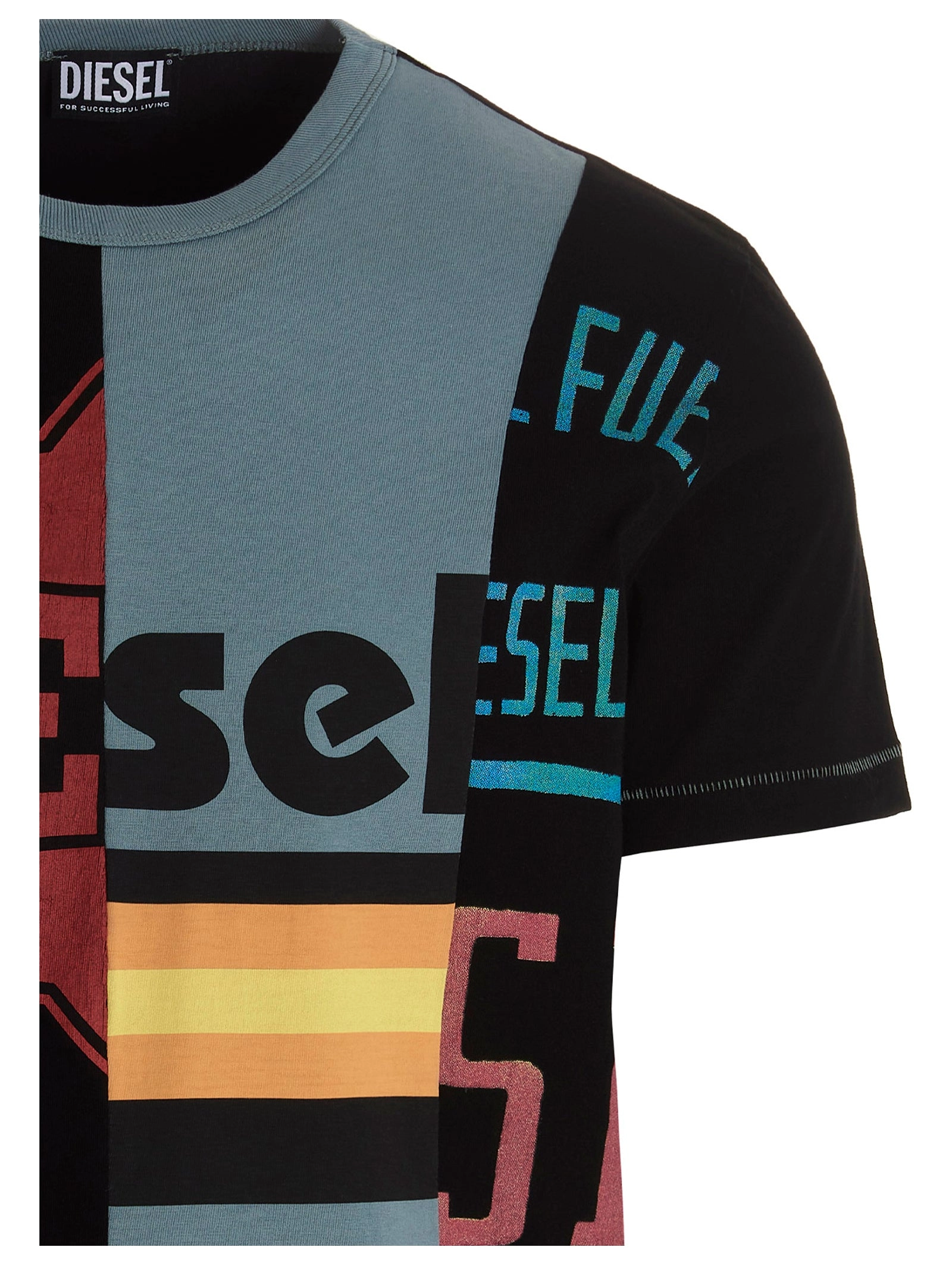 Diesel T-Diegie Graphic Printed Crewneck T-Shirt