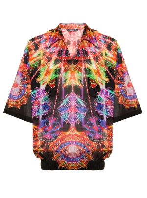 Dolce & Gabbana Allover Graphic Print Buttoned Shirt