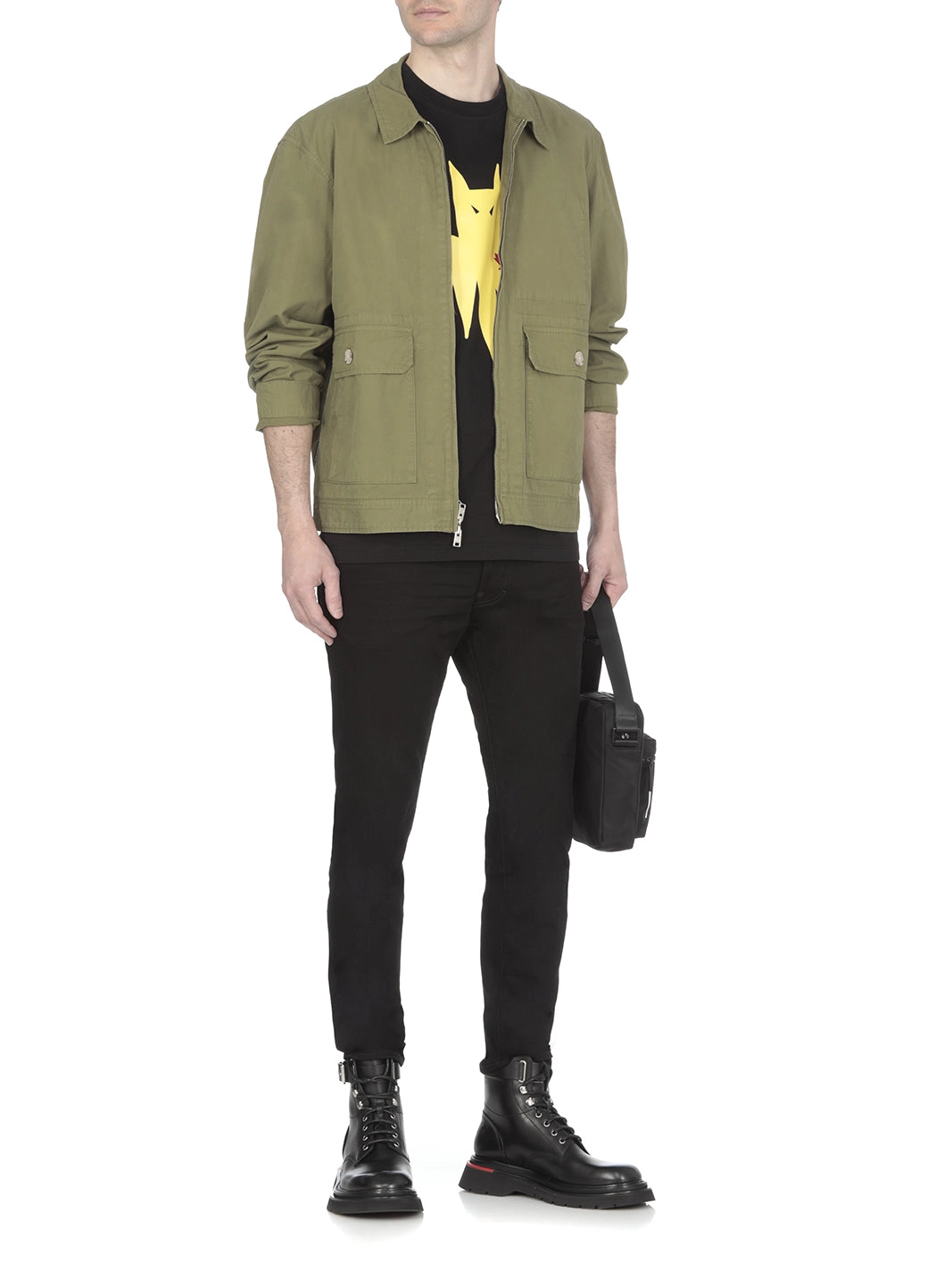 Dsquared2 Graphic Print Crewneck T-Shirt