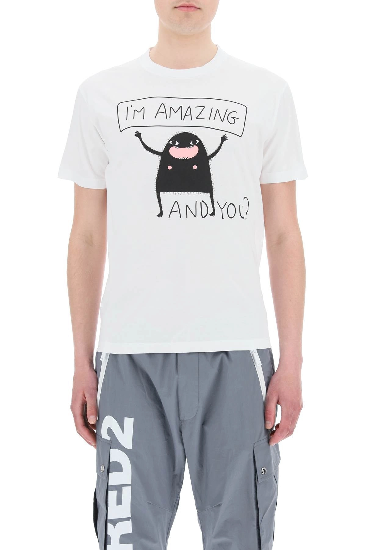Dsquared2 Graphic Print Crewneck T-Shirt