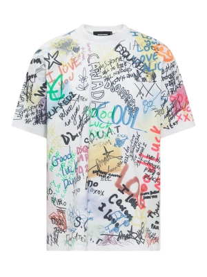 Dsquared2 Graphic Print Crewneck T-Shirt