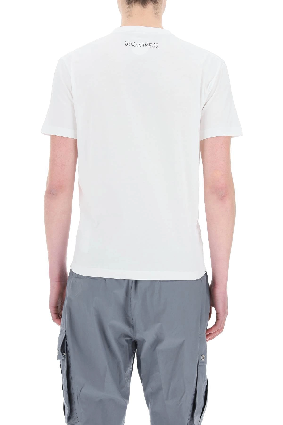 Dsquared2 Graphic Print Crewneck T-Shirt