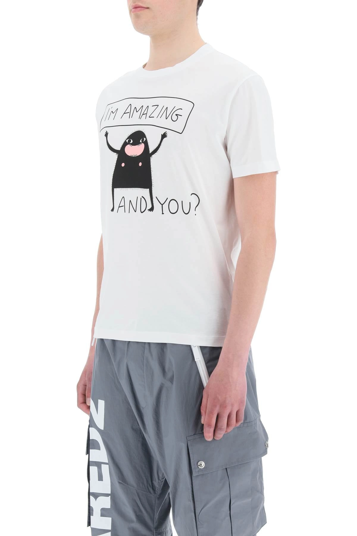 Dsquared2 Graphic Print Crewneck T-Shirt