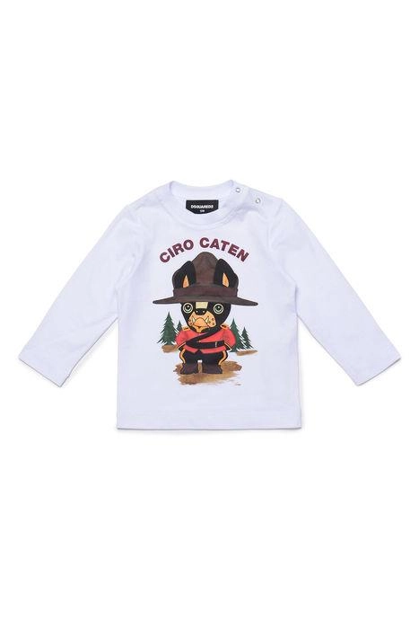 Dsquared2 Kids Graphic Printed Round-Neck T-Shirt