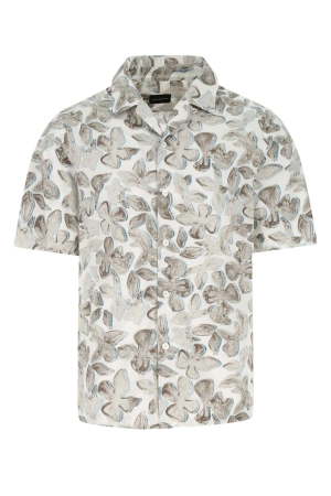 Ermenegildo Zegna Cuban Graphic Printed Buttoned Shirt