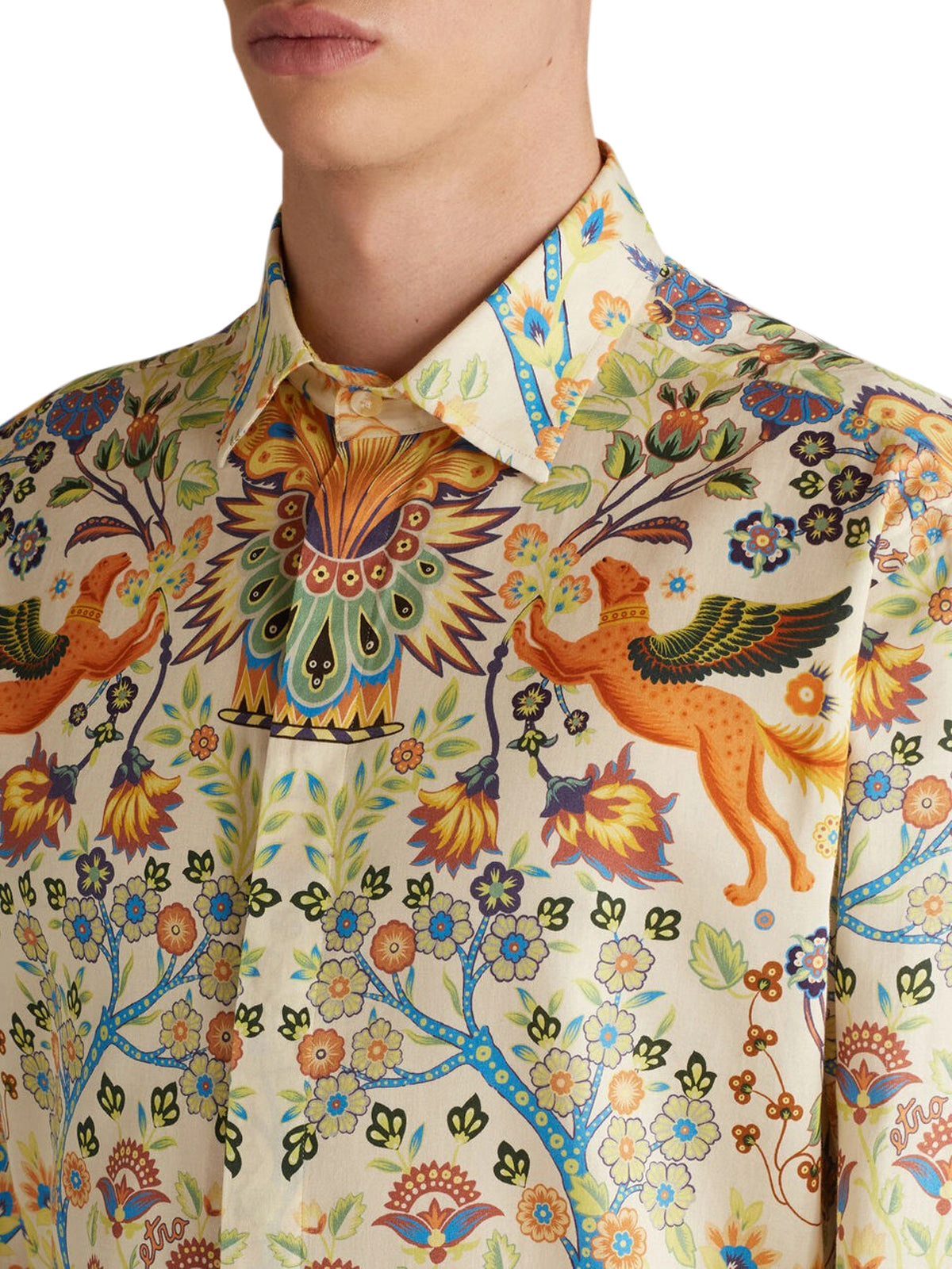 Etro Allover Graphic Print Shirt