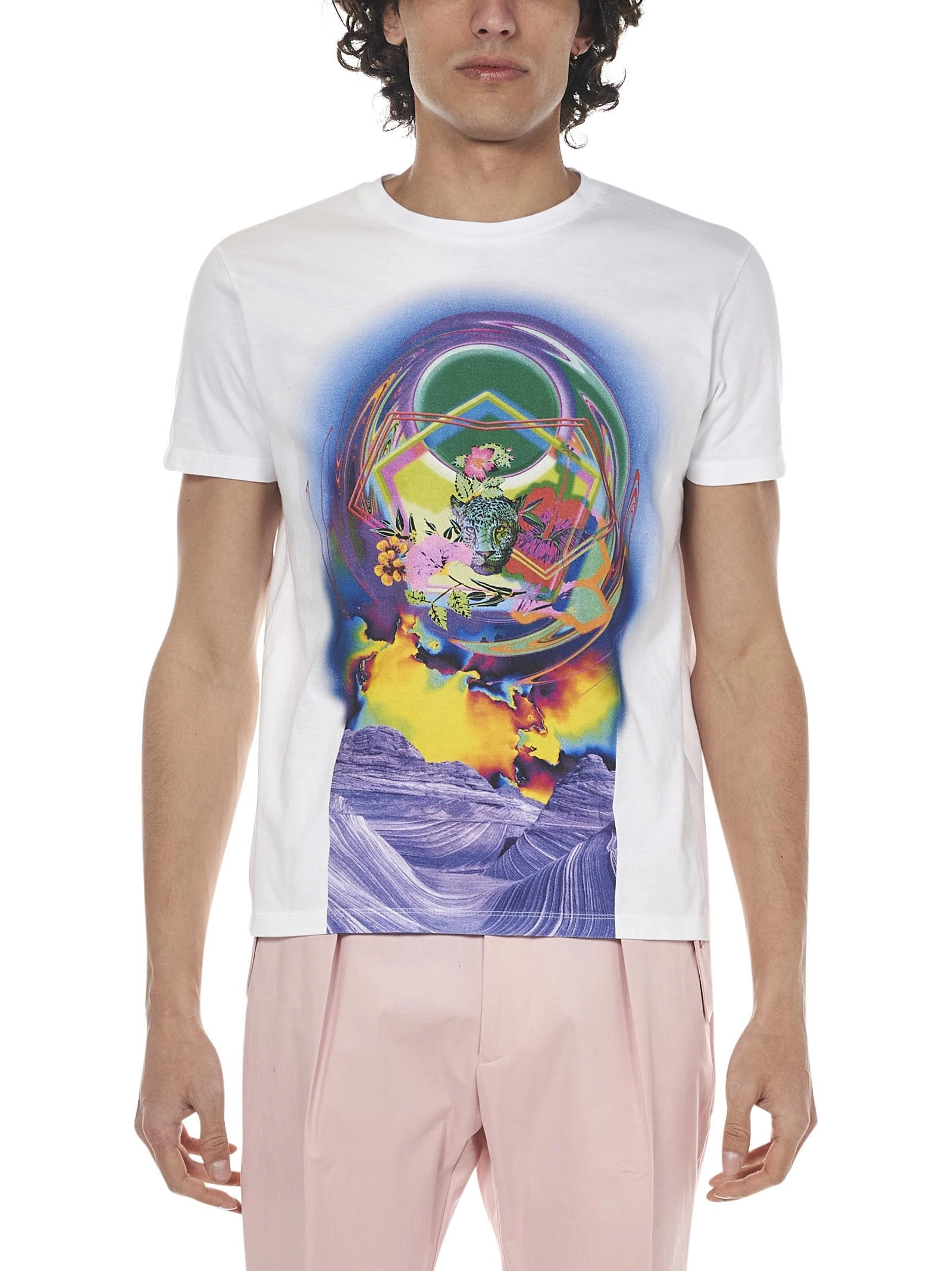 Etro Graphic Print Crewneck T-Shirt