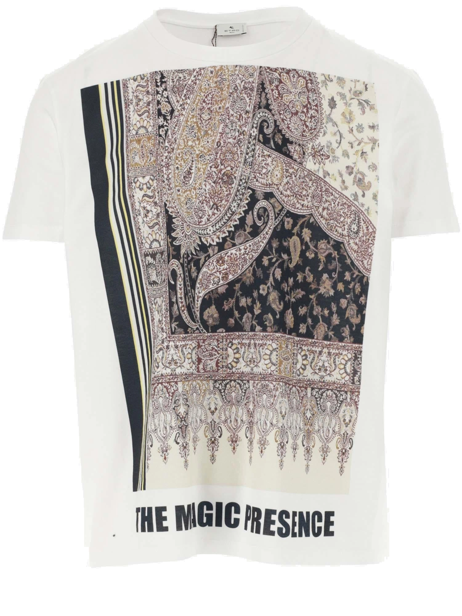 Etro Graphic Printed Crewneck T-Shirt