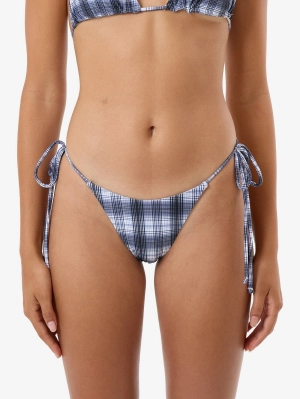 Friendly Service Micro String Bikini Bottom - Iceberg