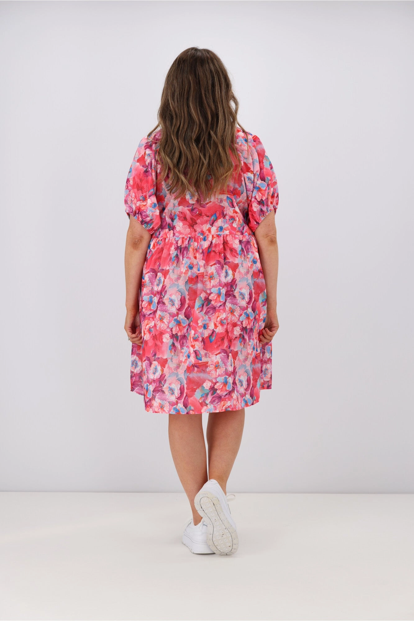 Gloss by Shine On Jadore Floral Dress Pink Floral