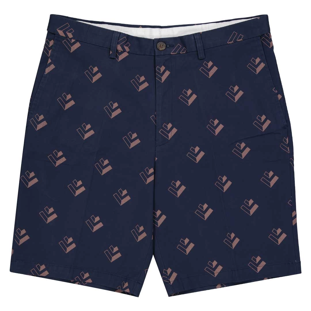 Haggar - Men's Plain Cotton Print Shorts (HS50013 412)