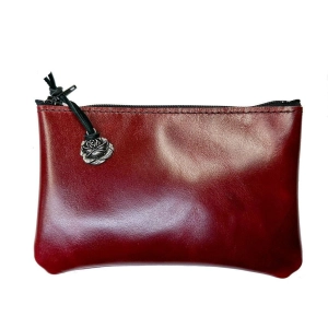 HAPPY EXTRA, Zipper Pouch, Paramount Garnet