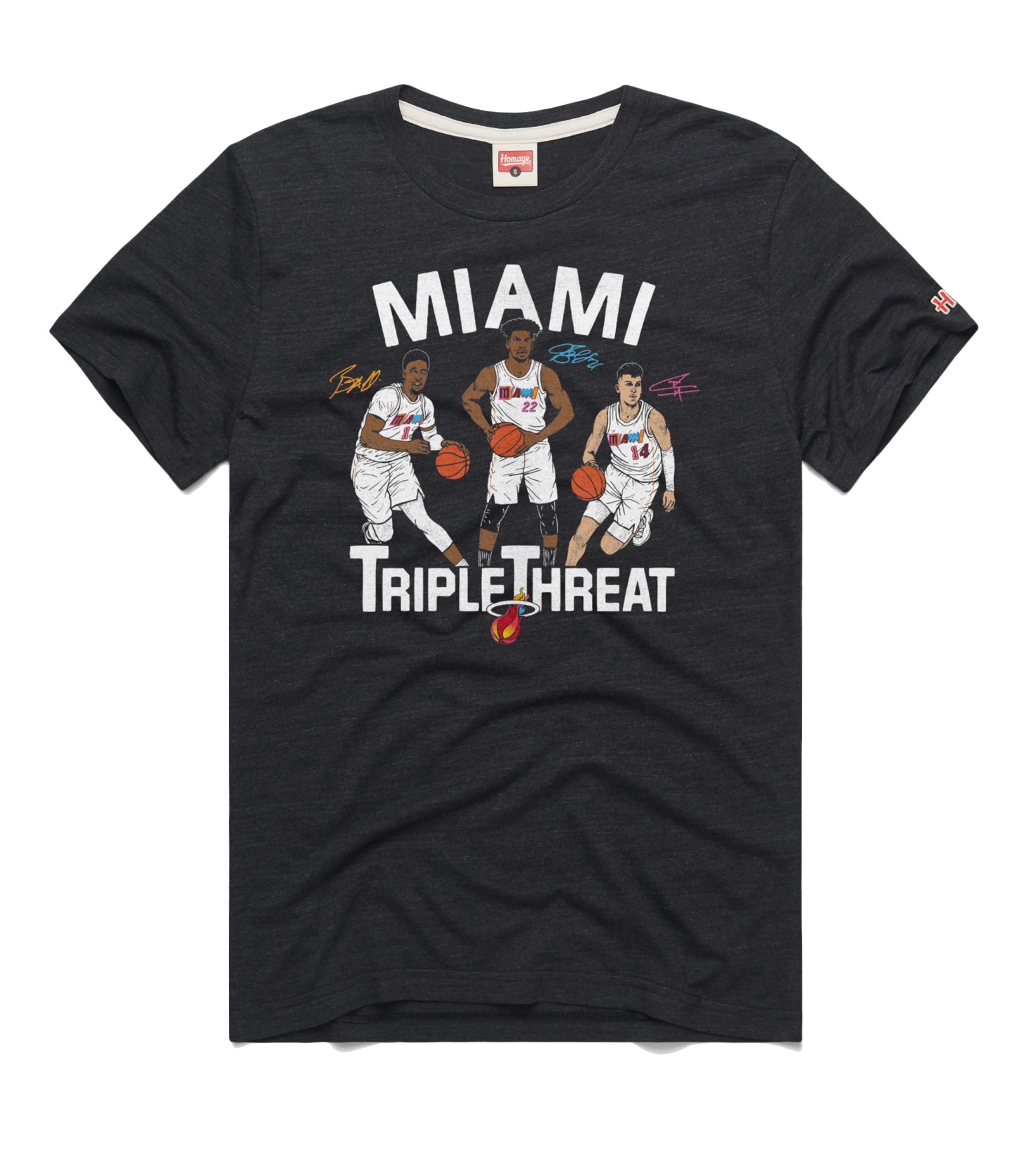 Homage Miami Mashup Vol. 2 Triple Threat Tee