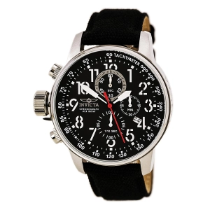 Invicta 1512 Men's Black 1/10 Second Lefty Chronograph