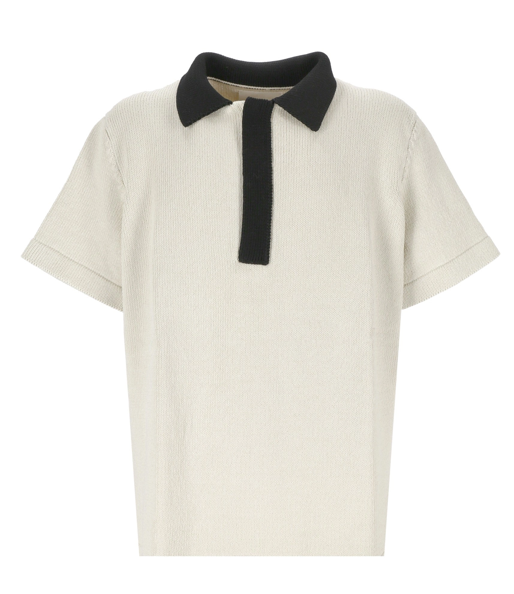 Jil Sander Contrast-Trim Short-Sleeved Polo Shirt