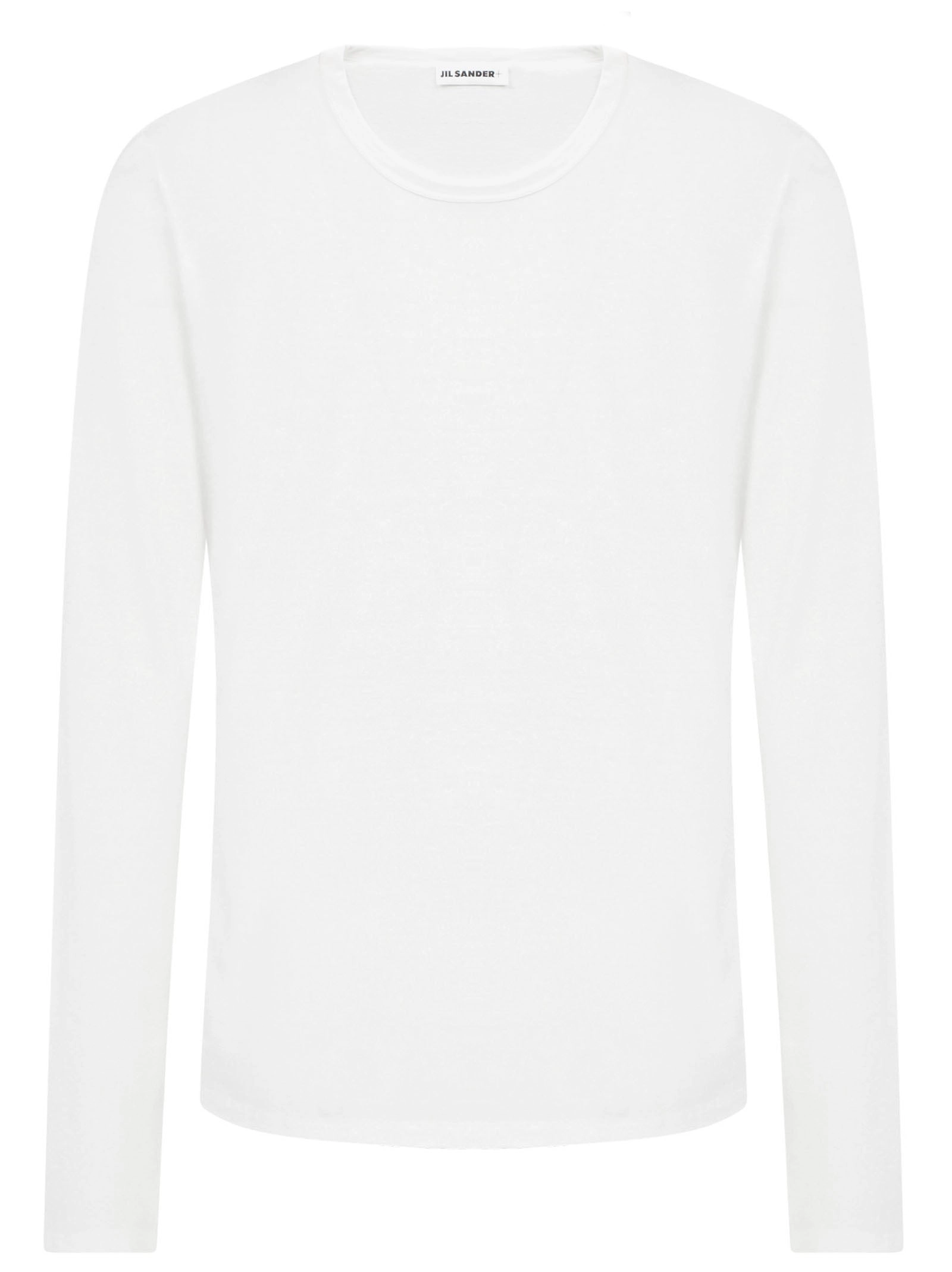 Jil Sander Round-Neck Long-Sleeved T-Shirt