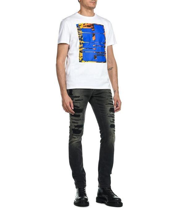 Just Cavalli Graphic Print Crewneck T-Shirt