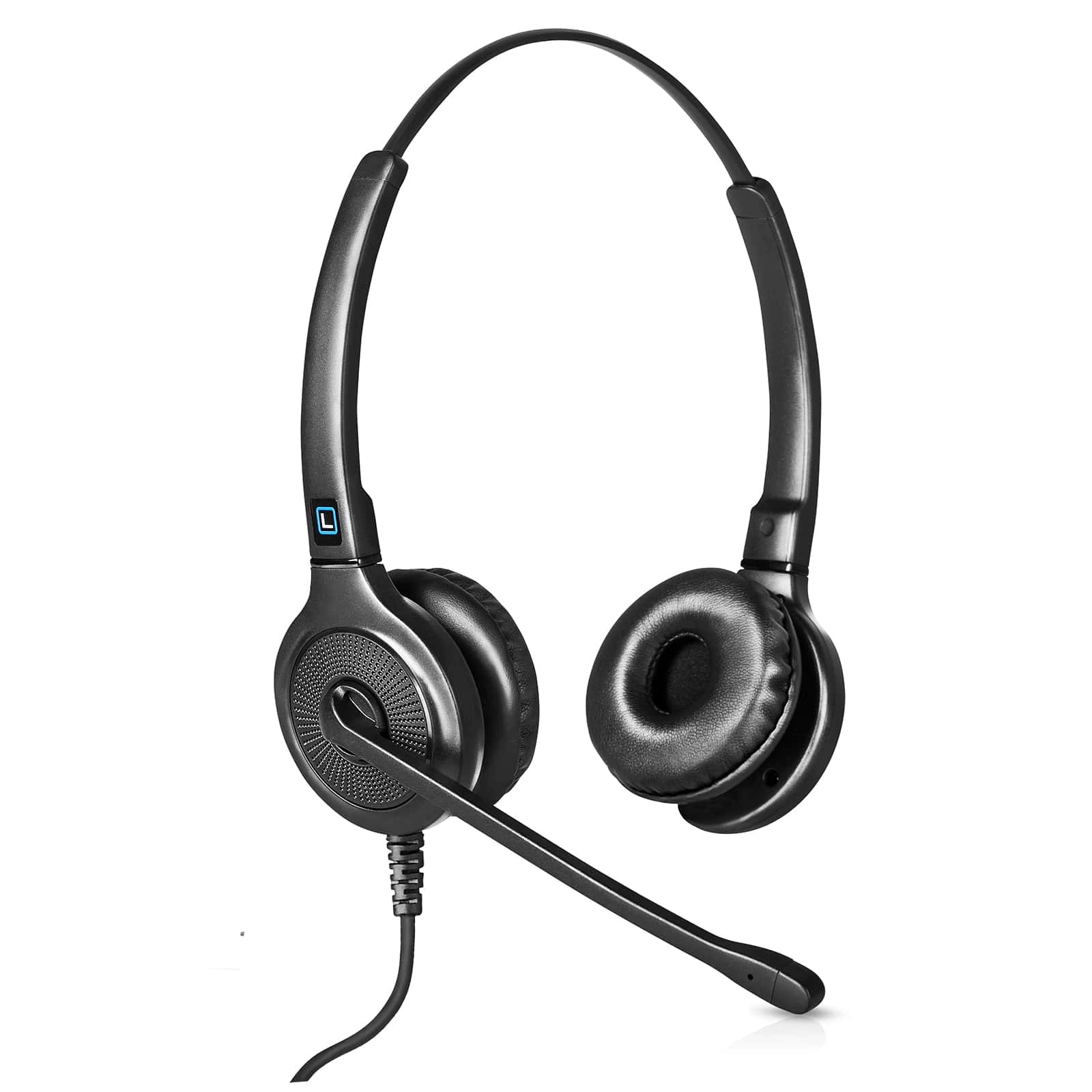 Leitner LH245 Dual-Ear Corded Headset