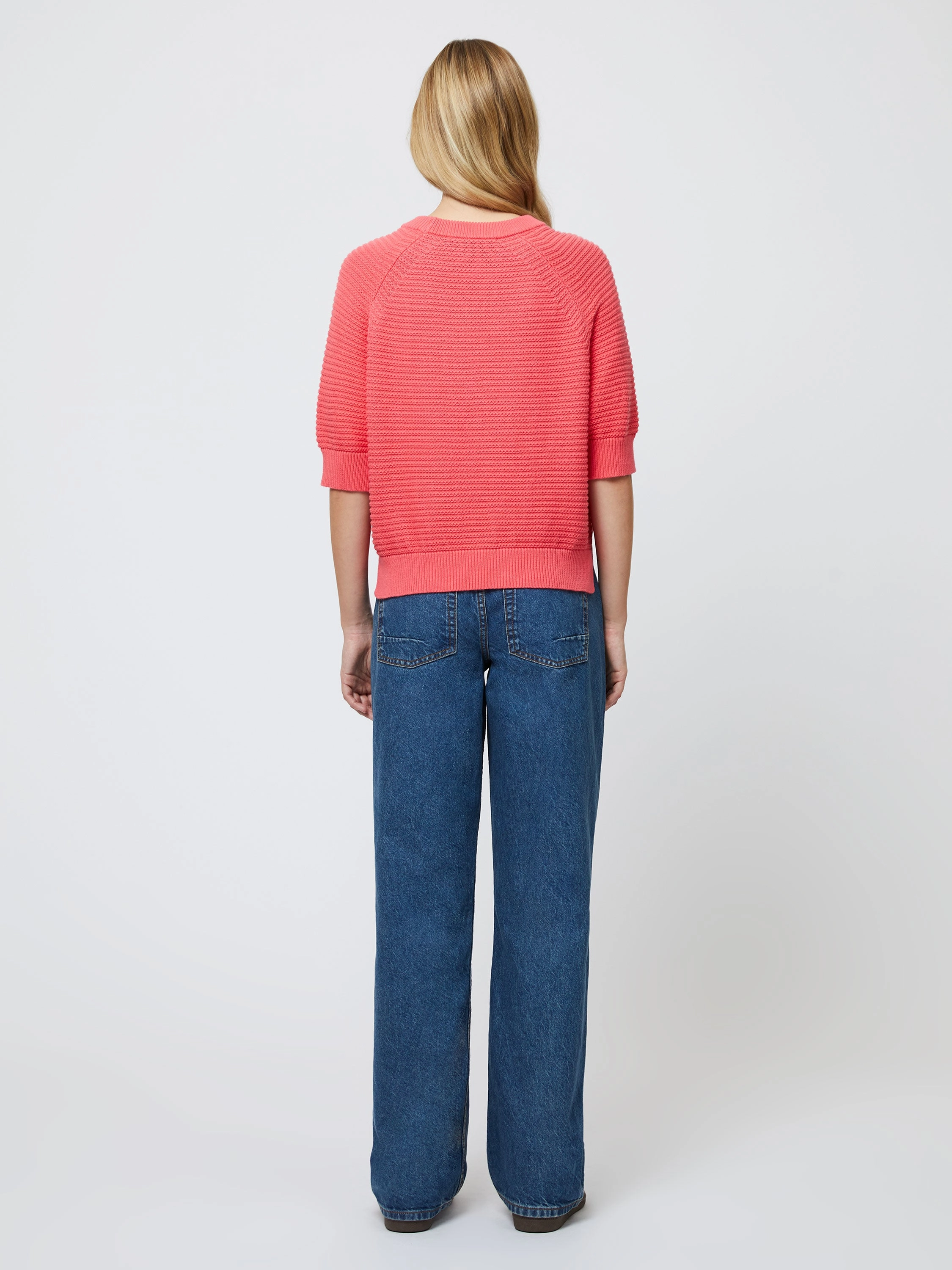 Lily Short Sleeve High Neck Top