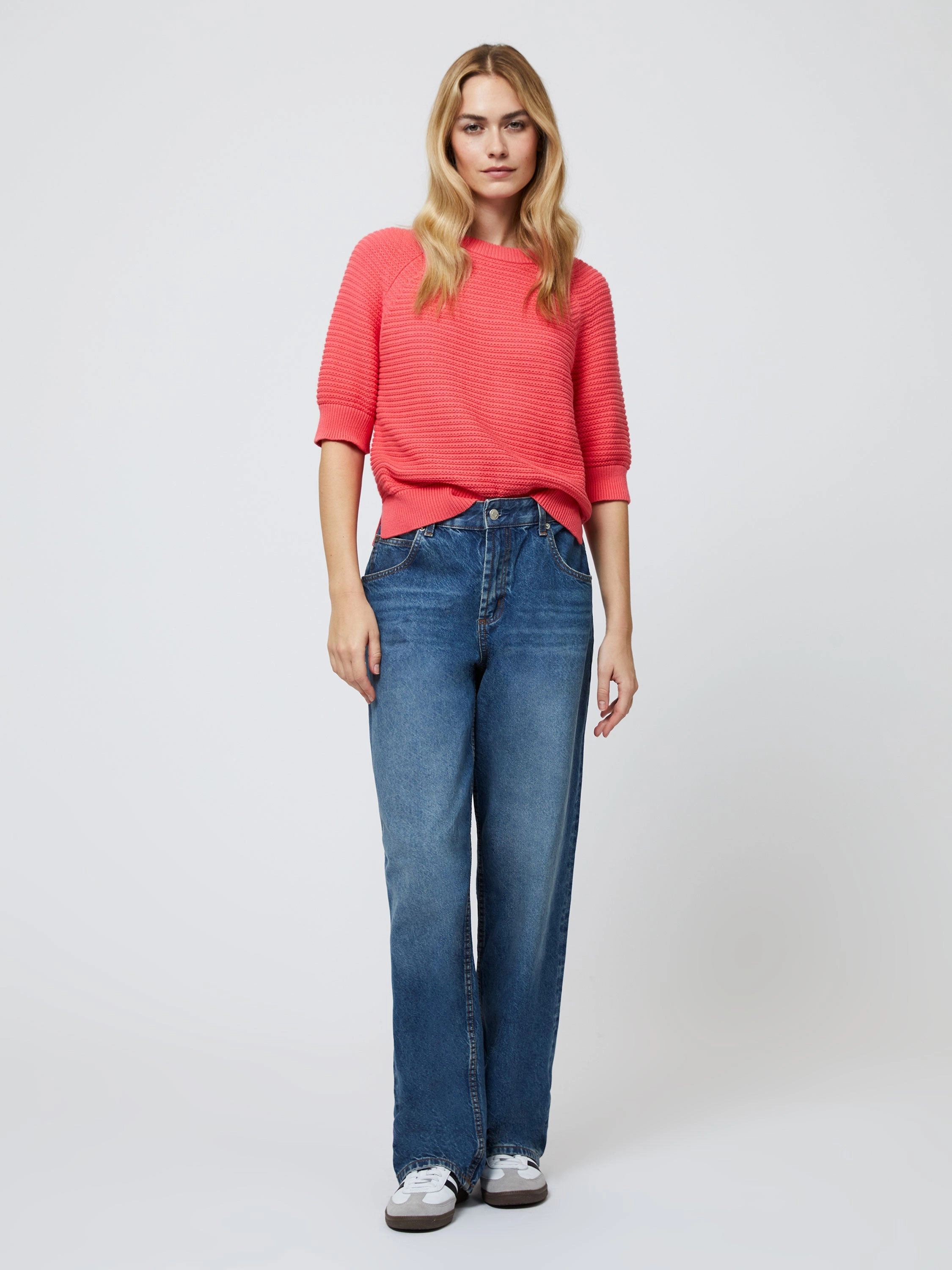 Lily Short Sleeve High Neck Top