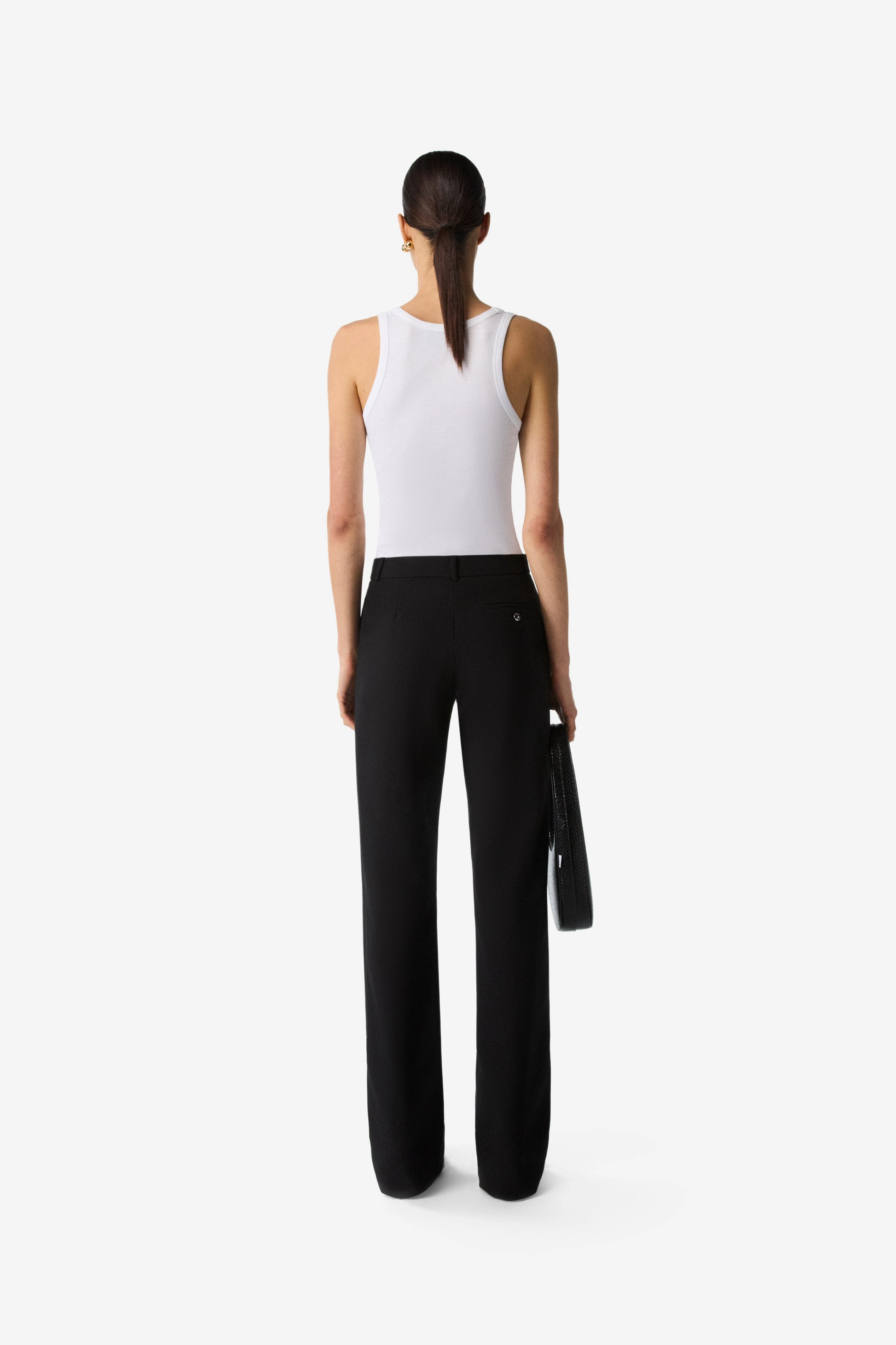 Loose Fit Tailored Trousers