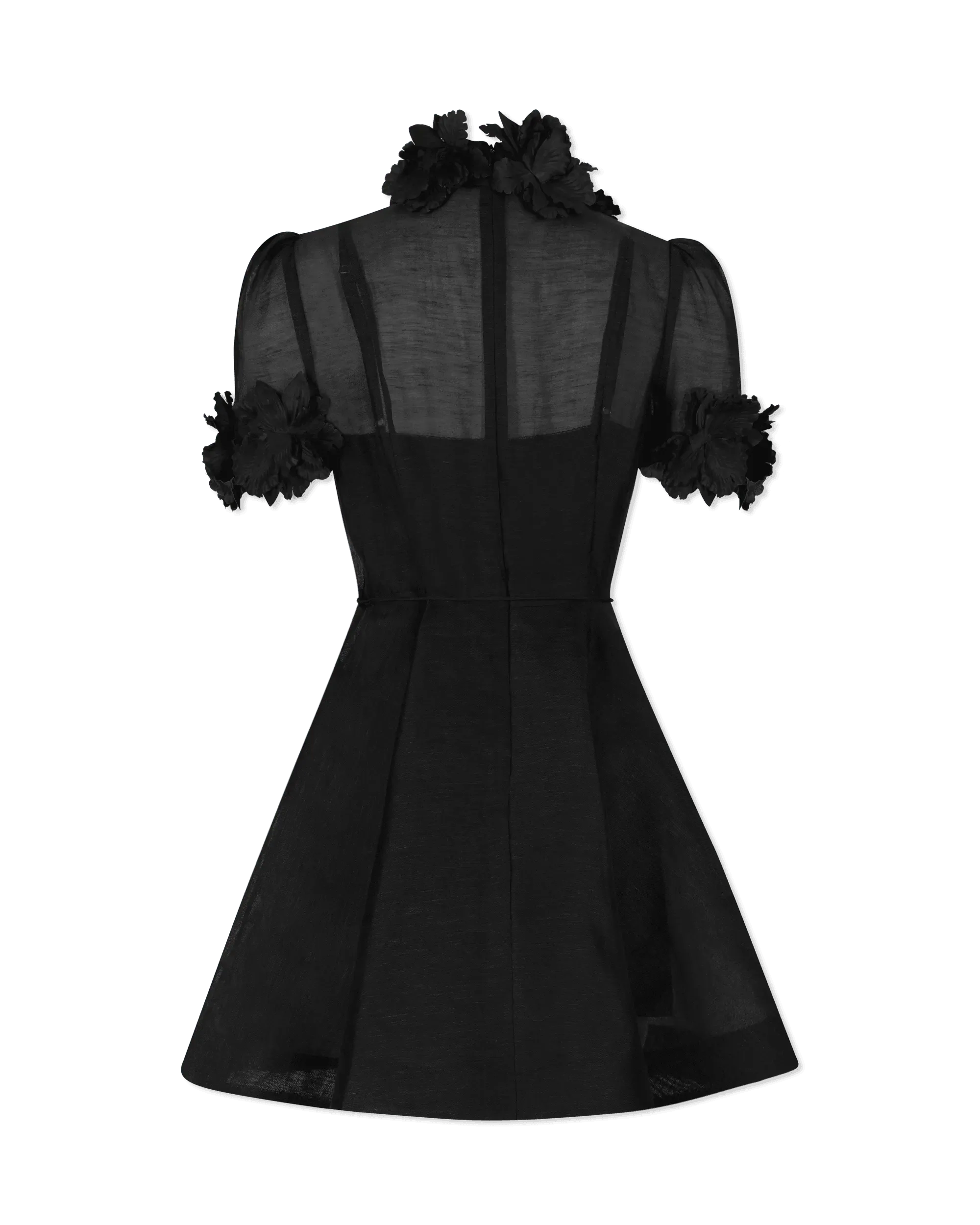Luminosity Lift-Off Flower Mini Dress