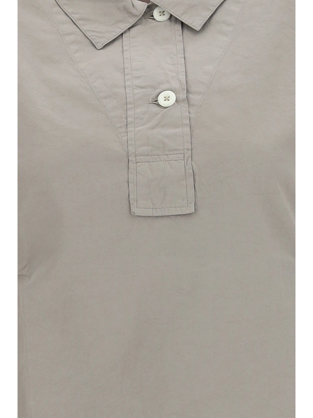 Margaret Howell Buttoned Short-Sleeved Polo Top
