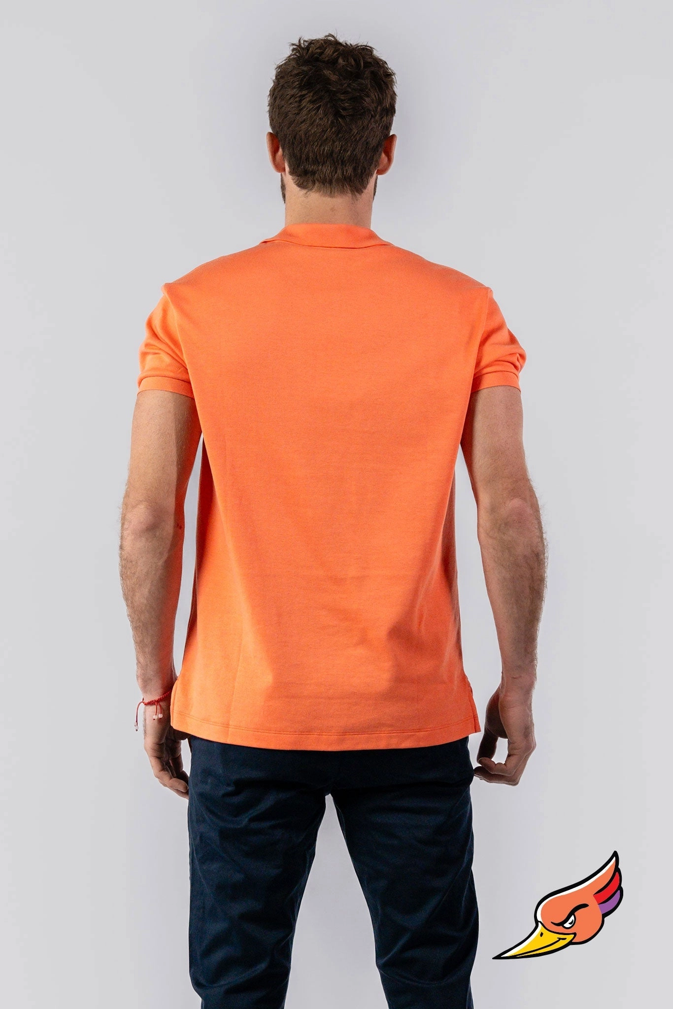 MEN'S POLO SHIRT - CORAL