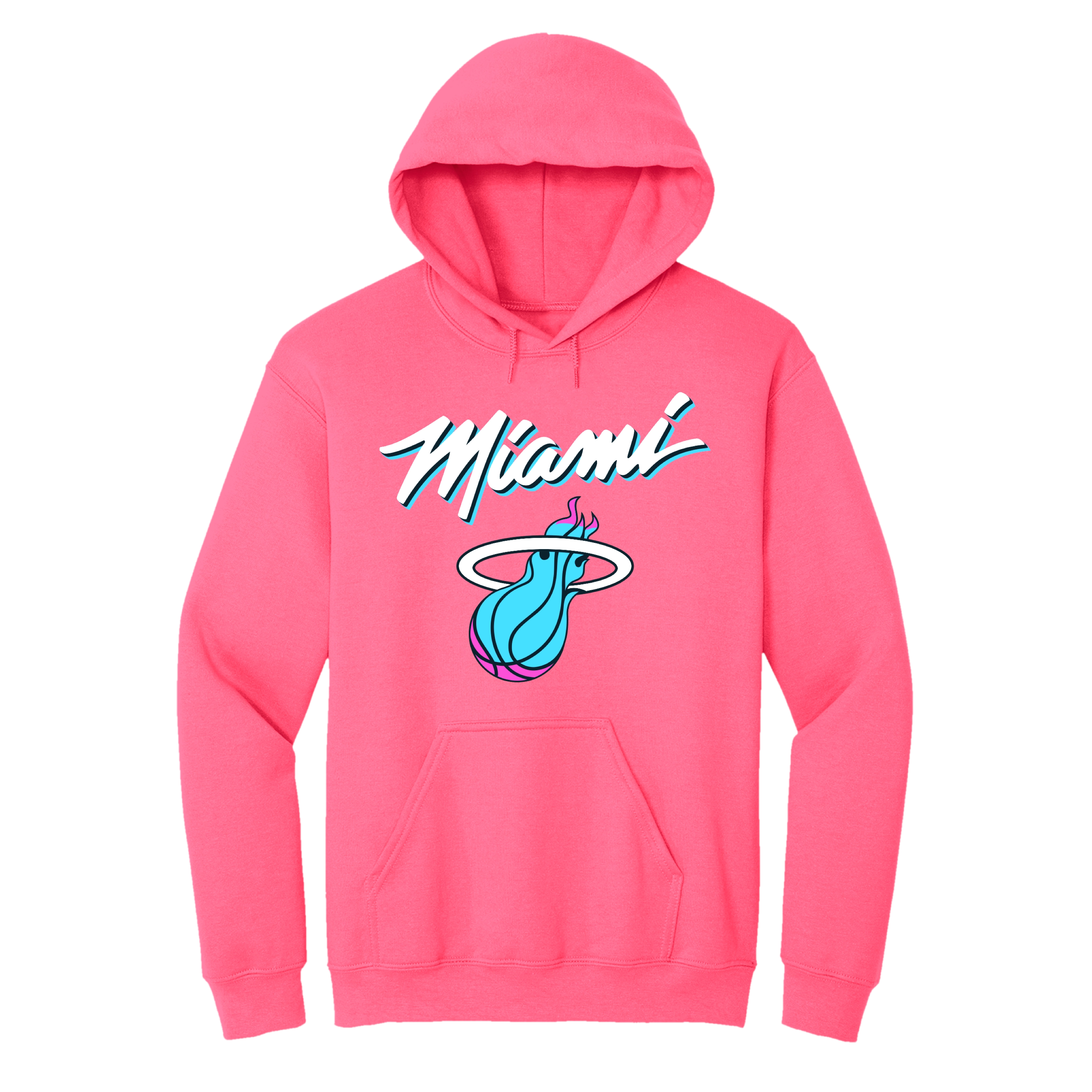 Miami HEAT Original Vice Pink Hoodie
