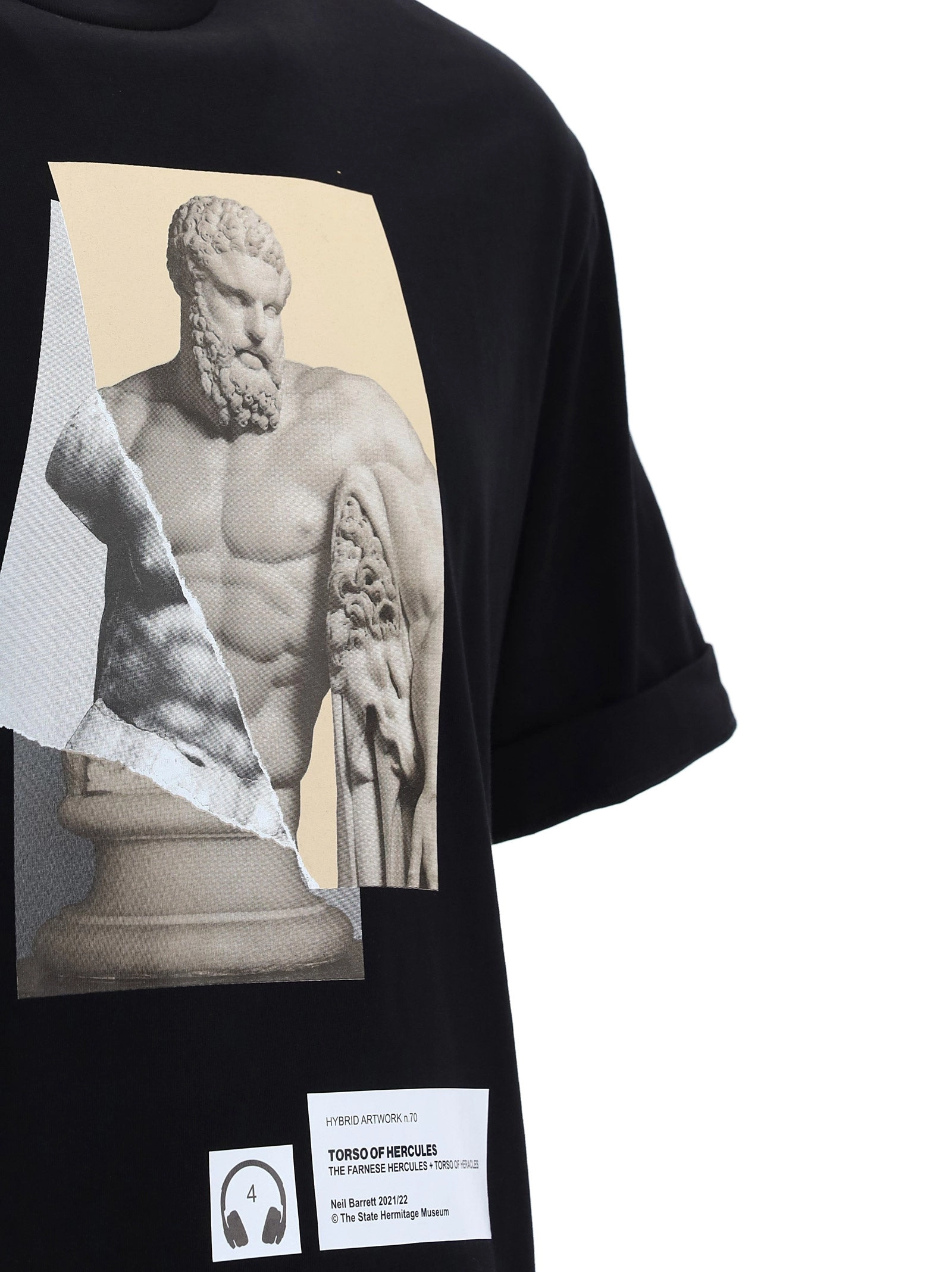 Neil Barrett Graphic Print Crewneck T-Shirt